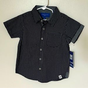 BRAND NEW Perry Ellis Boy’s 4t short sleeve button up